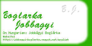 boglarka jobbagyi business card